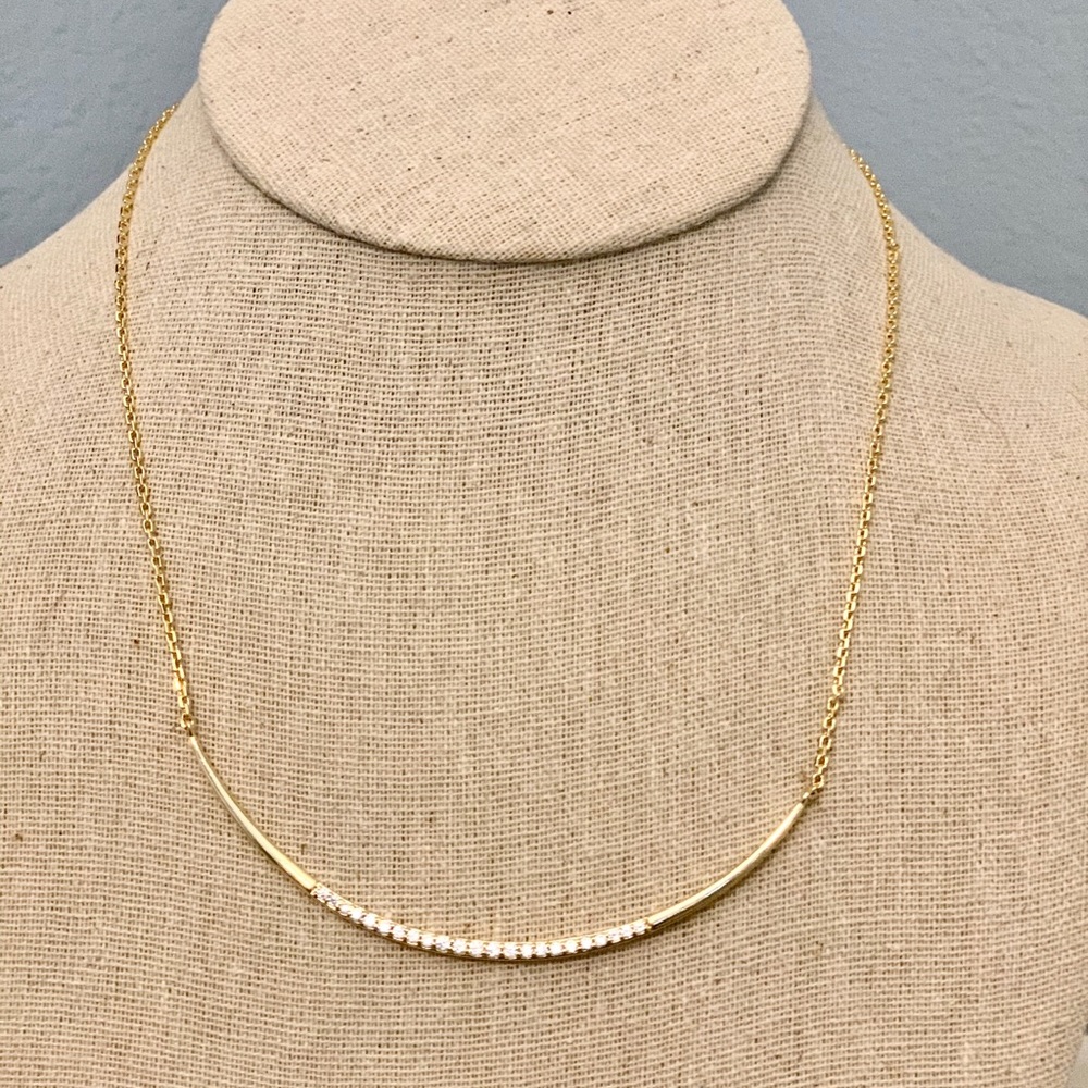 Stella & Dot Stylist Sample Gold Crescent